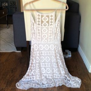 Cream colored dress